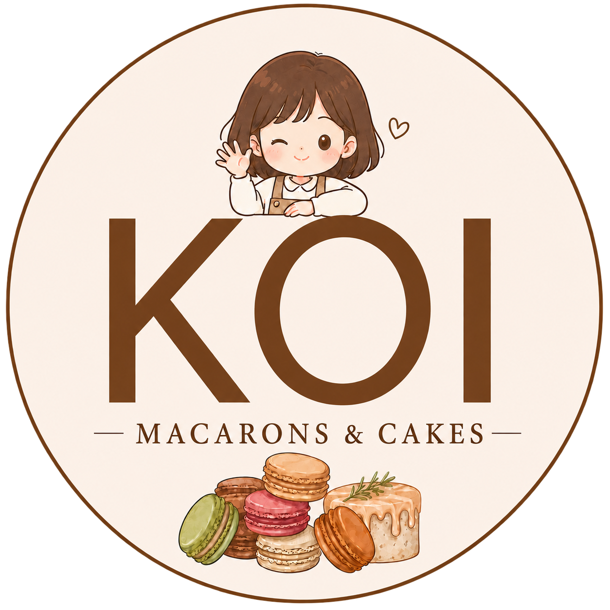 Baked by Koi — macarons and cakes